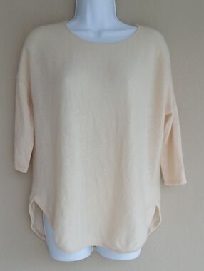 REPEAT Cashmere Sweater Butter Cream